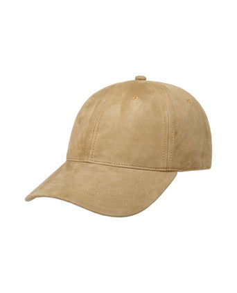 Baseball Cap Goat Suede | Beige