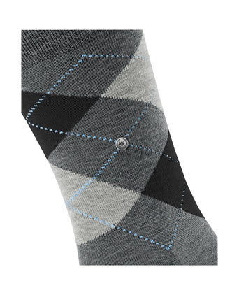 Burlington Edinburgh Men's Socks | Grey