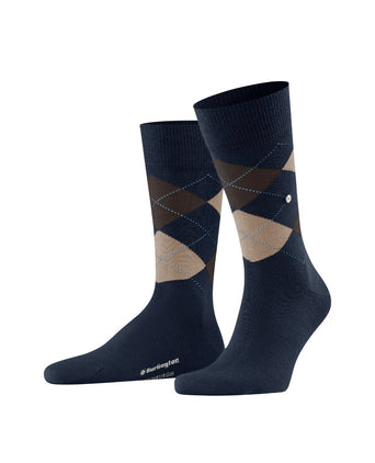 Burlington Edinburgh Men's Socks | Blue