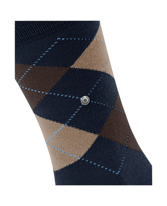Burlington Edinburgh Men's Socks | Blue