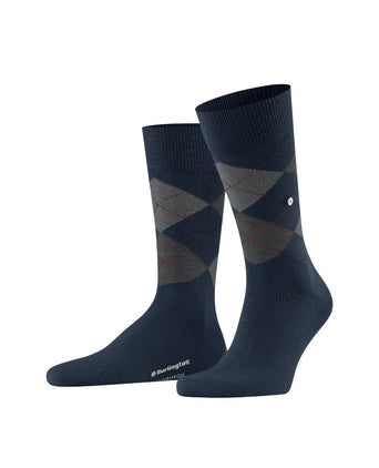 Burlington Edinburgh Men's Socks | Blue