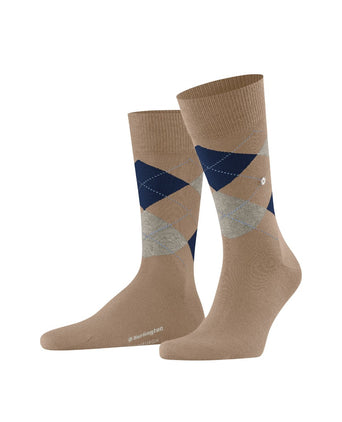 Burlington Edinburgh Men's Socks | Brown