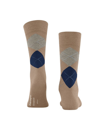 Burlington Edinburgh Men's Socks | Brown