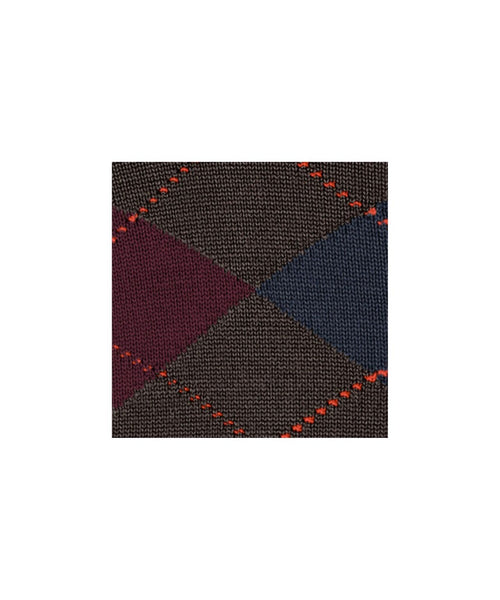 Burlington Edinburgh Men's Socks | Brown