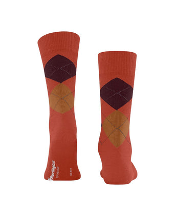Burlington Edinburgh Men's Socks | Red