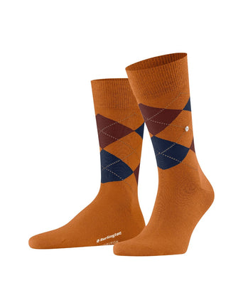 Burlington Edinburgh Men's Socks | red