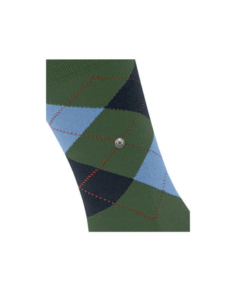 Burlington Edinburgh Heren Sokken | Groen