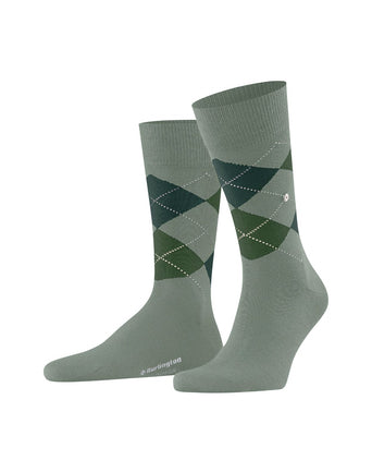 Burlington Edinburgh Men's Socks | Green