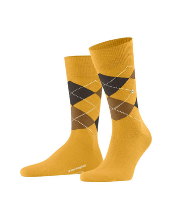 Burlington Edinburgh Men's Socks | Yellow
