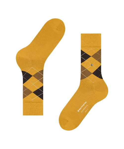 Burlington Edinburgh Men's Socks | Yellow
