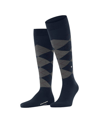 Burlington Edinburgh Men's Knee Socks | Blue
