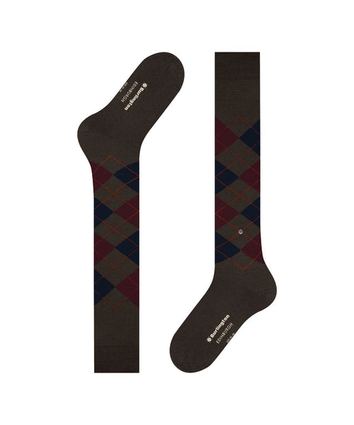 Burlington Edinburgh Heren Kniekousen | Bruin