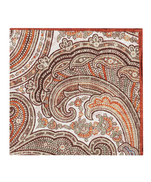 Pocket Square Silk | Brown