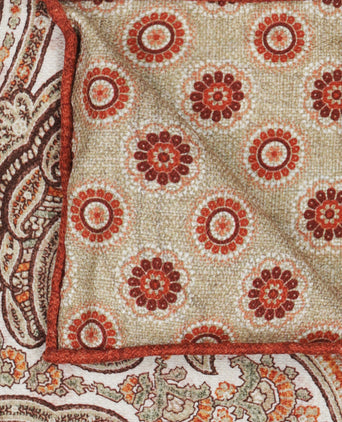 Pochet Zijde | Bruin