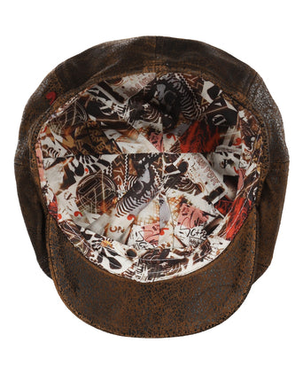 Balloon Cap Leather | Brown