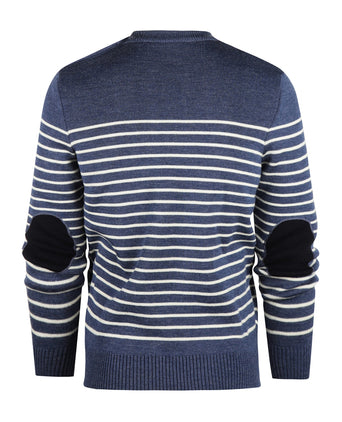 Saint James Binic Coud | Denim Blauw