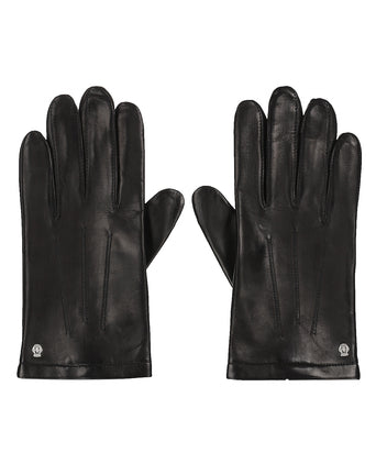 Glove Nappa Silk Lining | Black