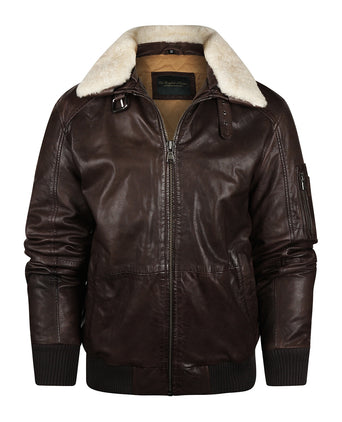 Lederen Piloten Jack | Bruin
