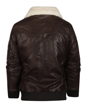 Lederen Piloten Jack | Bruin