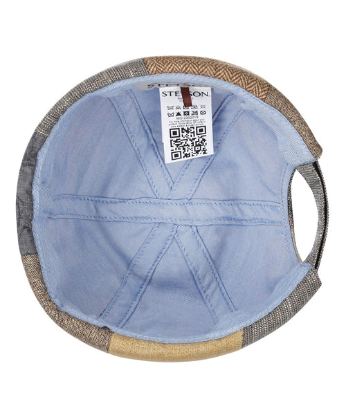 Stetson Docker Patchwork | Blauw Beige