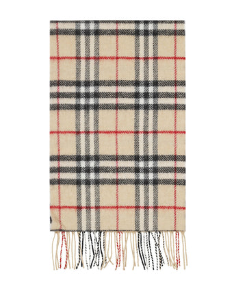 Lambswool Sjaal 30X210CM | Bruin