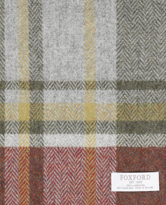 Lambswool Scarf 30X210CM | Brown