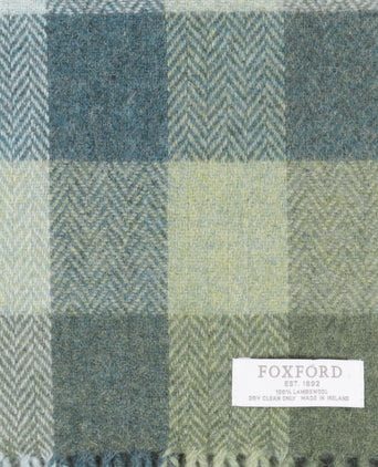 Lambswool Scarf 30X210CM | Green