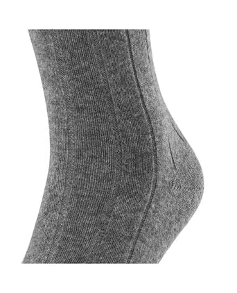 Lhasa Rib Men Socks | Grey