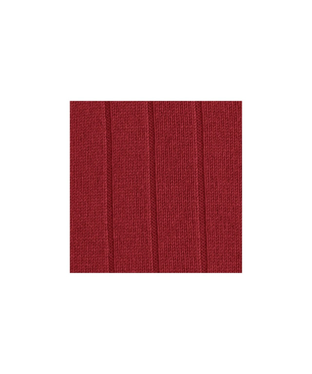 Lhasa-Rippsocken für Herren | Rot
