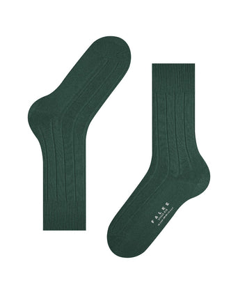 Lhasa Rib Men's Socks | Green