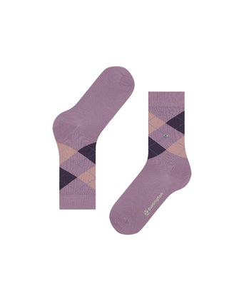 Burlington Marylebone Dames Sokken | Blauw