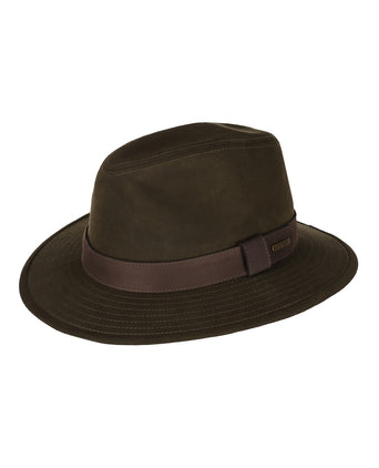 Stetson Traveller Waxed Cotton WR | Olive Green