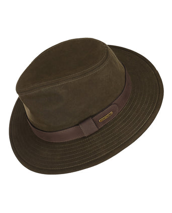Stetson Traveller Waxed Cotton WR | Olive Green