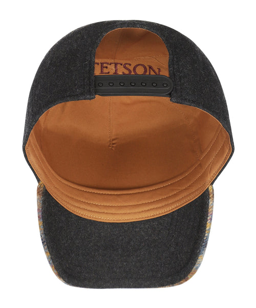 Stetson Trucker Cap Wool Check | Brown
