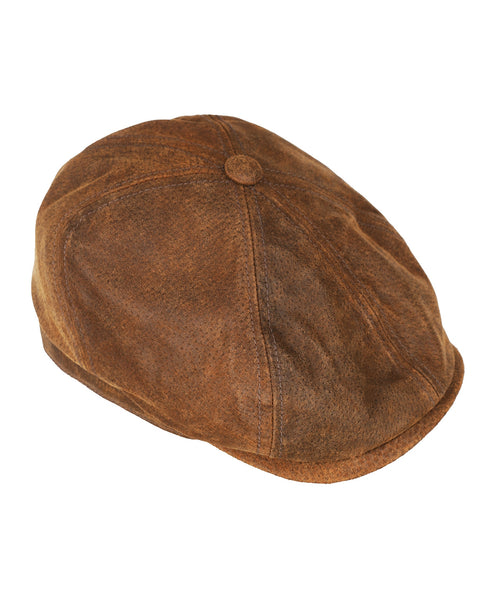 Stetson 6-Panel Cap Pigskin | Brown