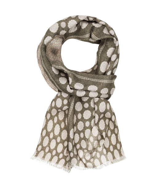 Scarf Wool 40X180cm | Brown