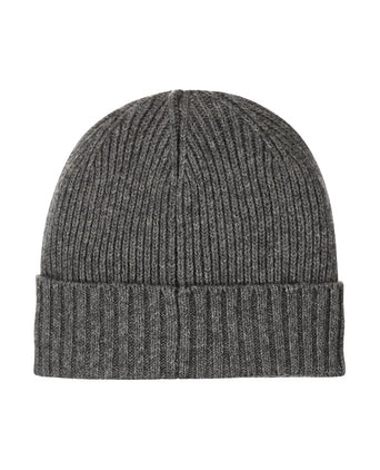 Barbour Carlton Beanie Hat | Grey