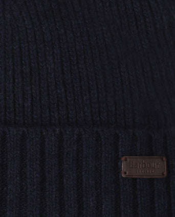 Barbour Carlton Beanie Hat | Navy Blue