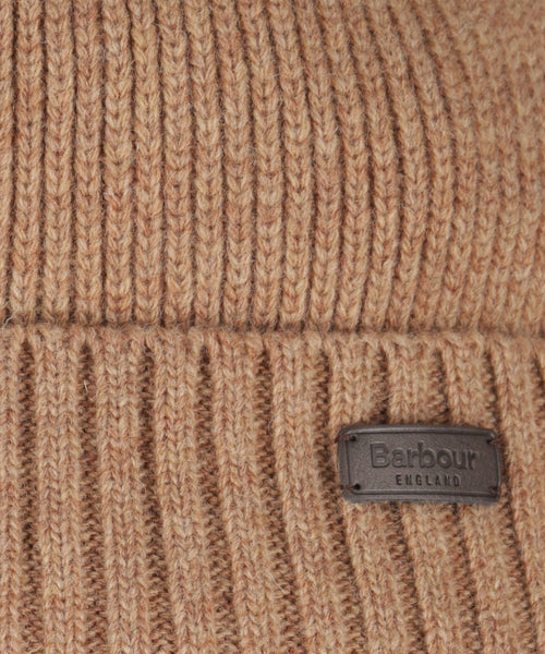 Barbour Carlton Beanie Hat | Brown