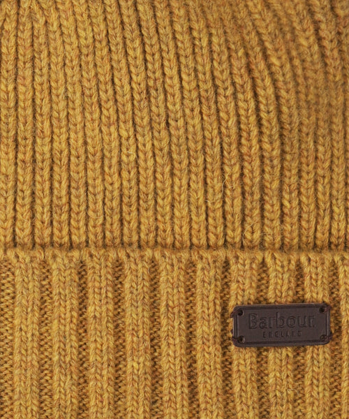 Barbour Carlton Beanie Hat | Yellow
