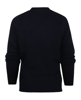 Barbour Grangetown Pullover | Navy Blauw