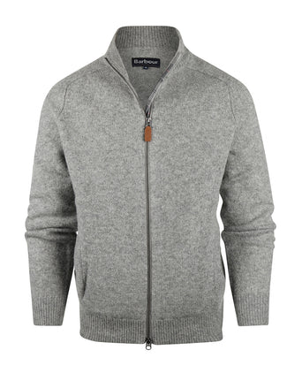 Barbour Talder Zip Through | Gray