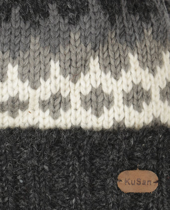 Muts Wol Fleece Lining | Grijs