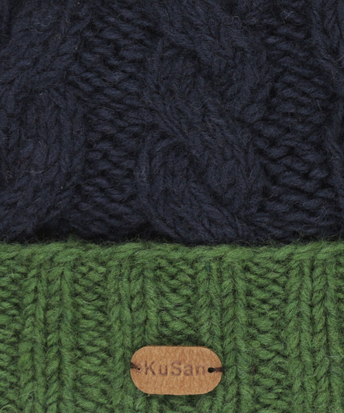 Hat Wool Fleece Lining | Blue