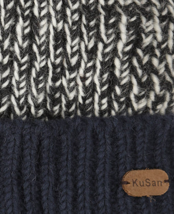 Muts Wol Fleece Lining | Blauw