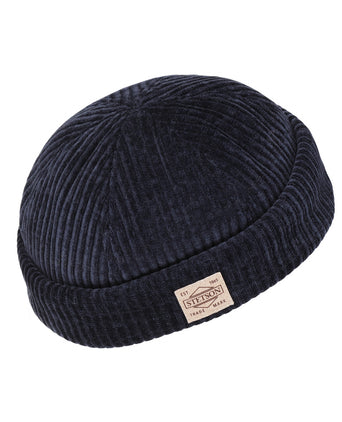 Stetson Docker Corduroy Jersey | Blauw