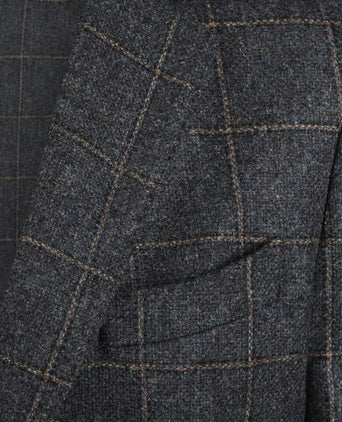 Woolen blazer | Blue