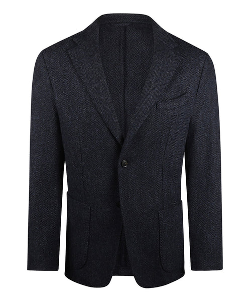 Woolen Blazer | Navy Blue