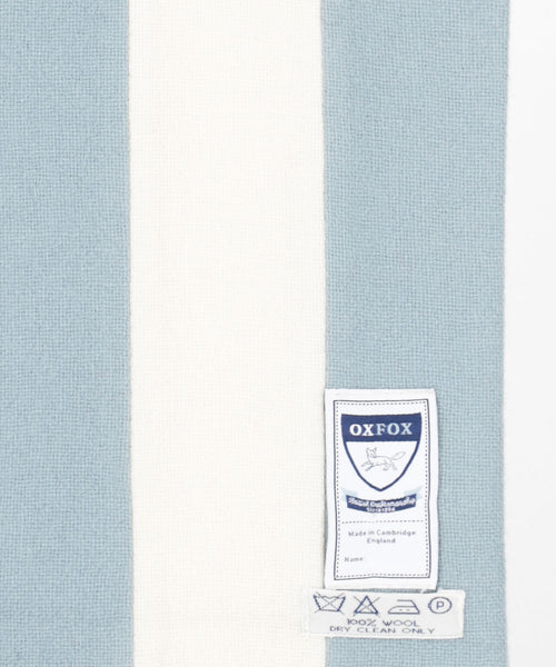 College Scarf 100% Wool | Blue