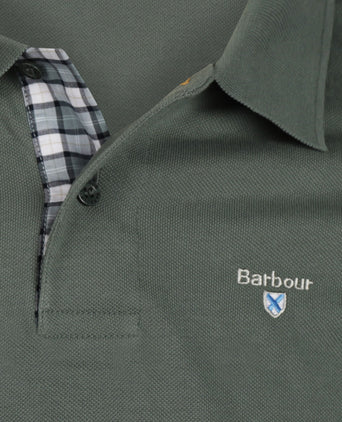 Barbour Tartan Pique Polo | Grijs